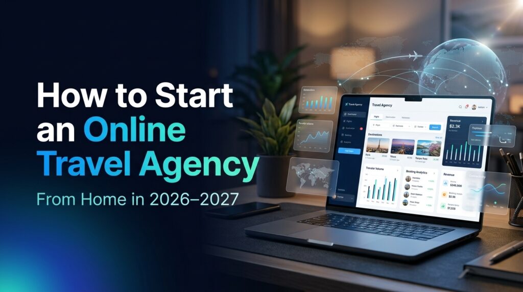 How to start an online travel agency from home with a modern online travel booking portal